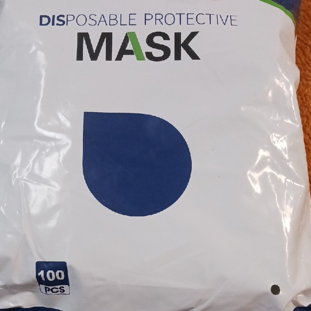Disposable Protective Mask - Black